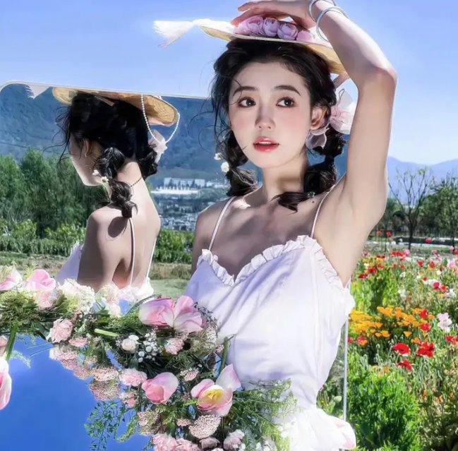提剑映桃花